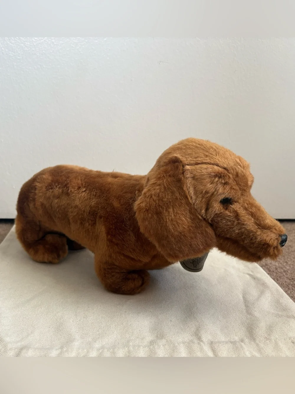 NWT Russ Yomiko Classics Dachshund Dog Plush Stuffed Animal Brown ~12”